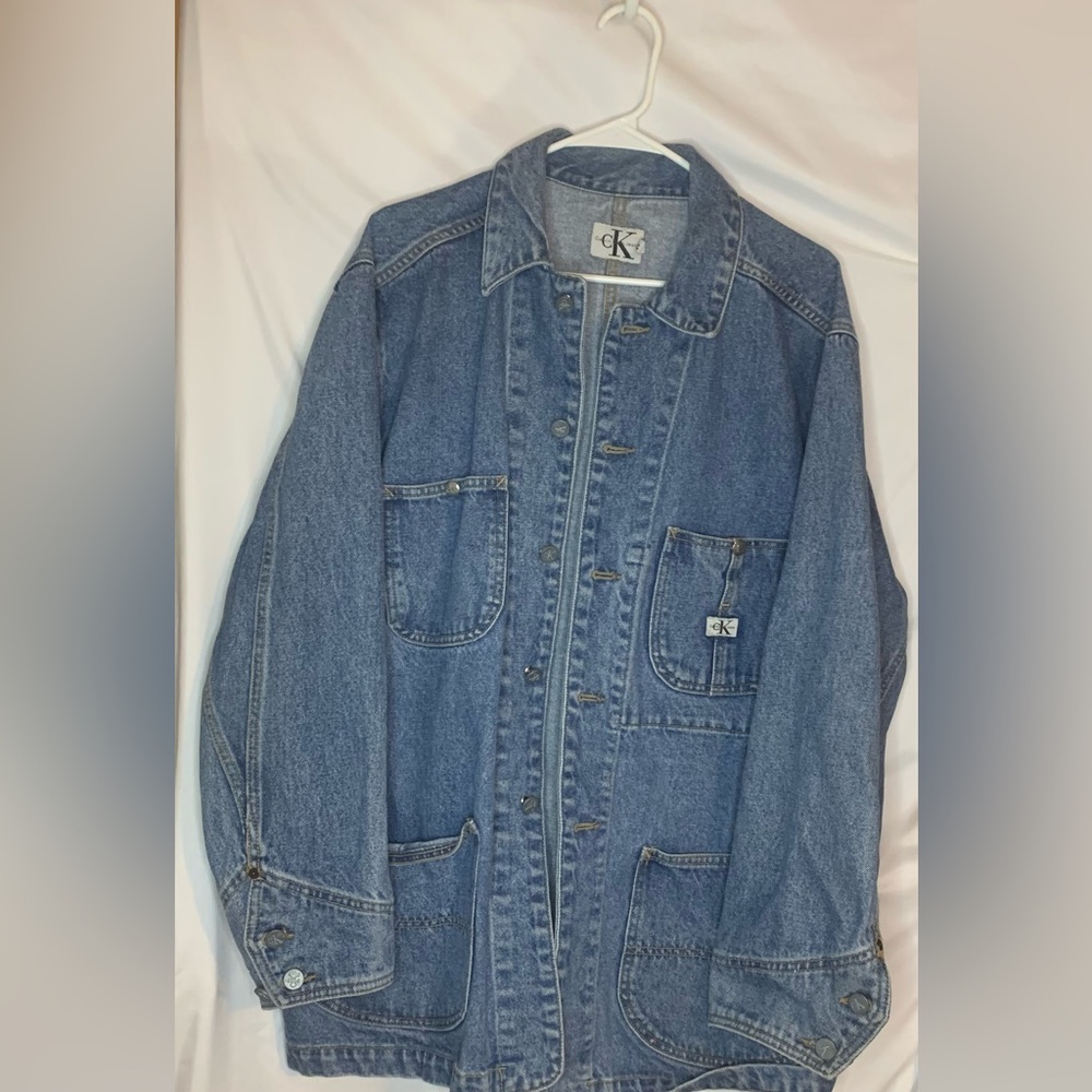 Men’s Calvin Klein Blue 100% Denim Jacket